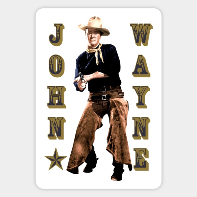 John Wayne Magnet by PLAYDIGITAL2020